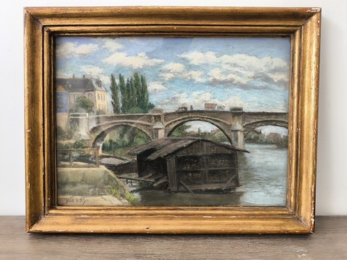 Aquarelle henri blahay - henri, (