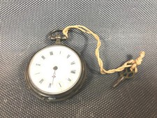 Ancienne montre à gousset en argent fin à cartouches signée Lenfant Digoin