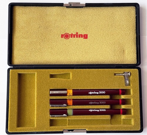 Rotring coffret pour - pour, 4