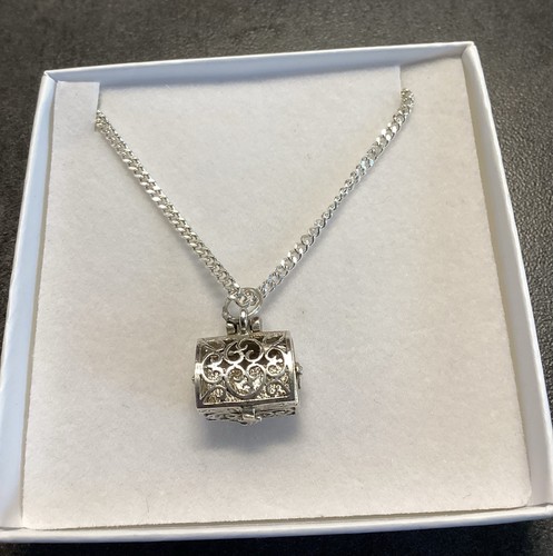 Collier argent avec - en,