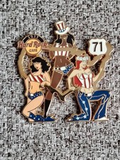 PIN GIRL HARD ROCK CAFE/ THREE