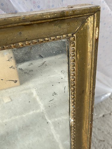 Miroir glace ancienne - miroir, epoque