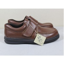 Hush Puppies Gil Walking Working Comfort Black Leather Oxford Mens 12W NEW