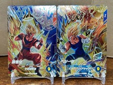 Bandai Dragon Ball Super Divers cards SDV6-VSPUR5,6 Son Goku SSJ2&Majin Vegeta