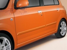 Daihatsu Trevis Sidebars Painted in Green-met`G37 "Special Price"