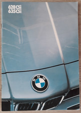 BMW 628 CSi & 635 CSi Brochure 1984 - 6-Series  E24