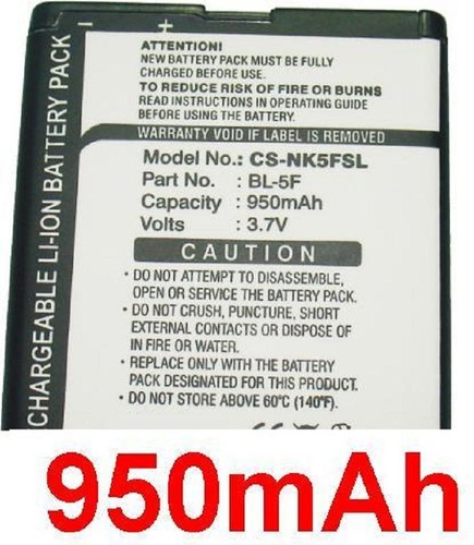 Batterie 950mah type - batterie,