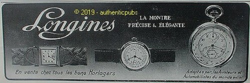 Publicite longines montre - publicite,