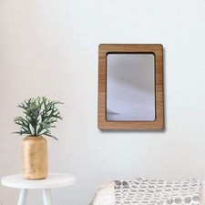 Miroir Rectangulaire En Bois