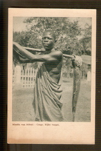 Congo belge carte - belge, cpa