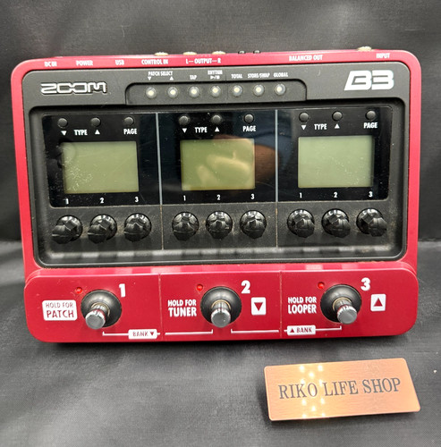 Zoom bass multi effects - zoom,