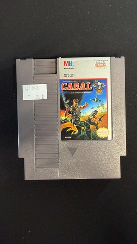 Cabal nintendo nes - cabal,