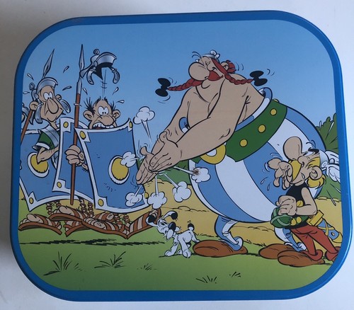 Boite métal delacre - , astérix