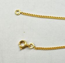 Chaine plaqué or laminé