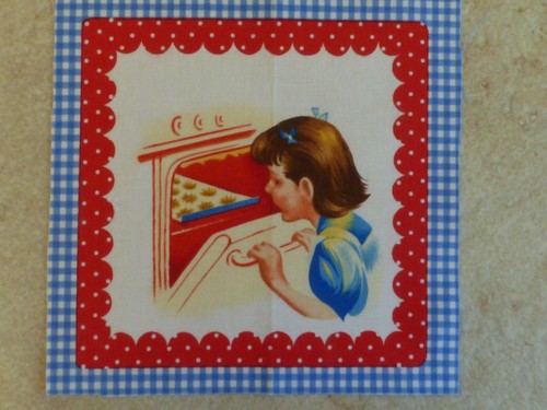 Vignette tissu patchwork - de,