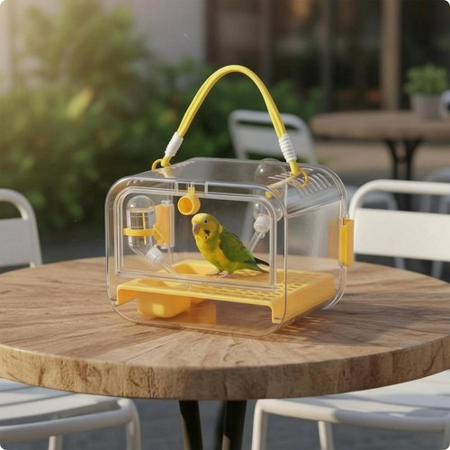 Cage portable pour perroquet