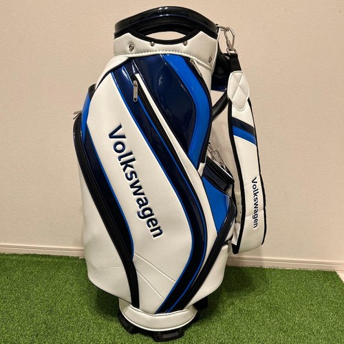 Volkswagen white cart bag golf - cart,