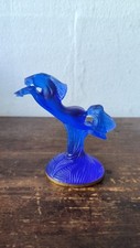 Glass paste horse signed Daum France