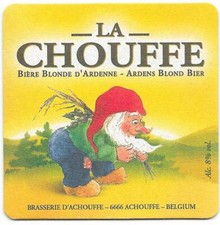 BEER LA CHOUFFE blonde Mc SOUFFE brown Sous Bock