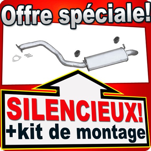 Silencieux arriere pour - silencieux,