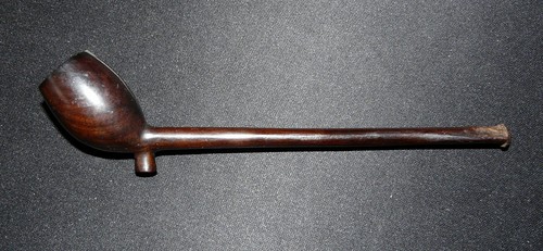 Pipe bois foyer incurvé - en,