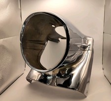 Chrome Headlight Housing Nacelle For 59-66 Harley sportster XLH 67856-59 NICE