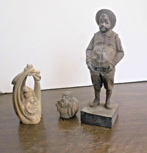Lot statuettes en - lot, de