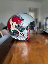 Casque Jet Vintage Pin Up 8 BM