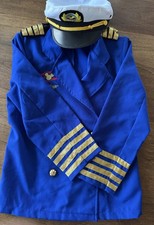 Disney Cruise Line Mickey Mouse Captain Officer Uniform Costume 
