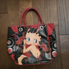 Vintage Betty Boop Hand Bag (WEAR AND TEAR USED CONDITION)