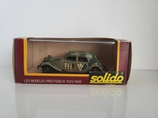 VINTAGE SOLIDO Age d'Or F.F.I. Number 32b, Army car.