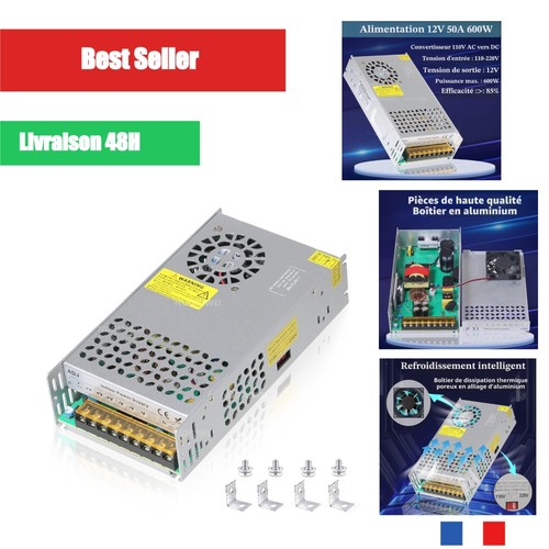 Alimentation 12v 50a 600w - alimentation,