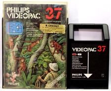 VIDEOPAC 37 MONKEYSHINES PHILIPS 1982 PAL EUROPEAN VERSION G7000 G7400 82416