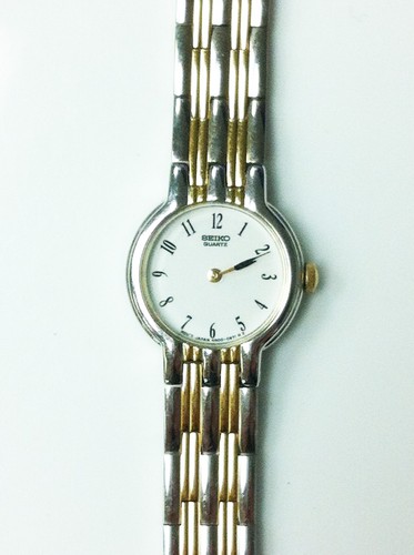 Seiko quartz stainless steel - quartz,