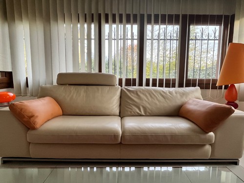 Roche bobois canapé cuir - bobois, :
