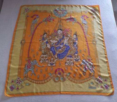 Foulard hermés india scarf - hermés, ,
