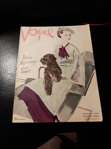 Vogue march 1935 - 1935, mourgue