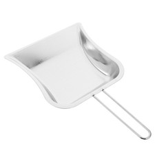  Poêle à poussière en métal vintage, bord plat contre le sol, pelle à poussière