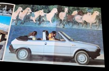 Fiat Ritmo convertible convertible Bertone brochure brochure high gloss 10