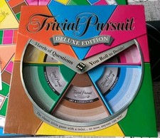 Trivial Pursuit Deluxe Edition Jeu Societe  2007 Anglaise Classic Trivia Game