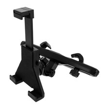 Support Voiture Tablette 90 - 170 mm Fixation appui-tête Rotatif Akashi - Noir