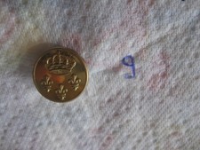 Bouton GARDE ROYALE Officier