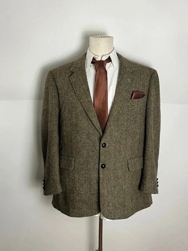 Blazer harris tweed made - harris,