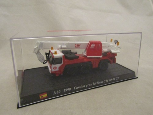 Vehicule camion grue - 1/80,