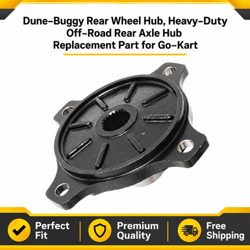 Rear wheel hub - wheel, for