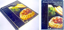LIVRE DE RECETTES ET TECHNIQUES, CUISSON AU FOUR MICRO-ONDES, FRANÇAIS & ANGLAIS