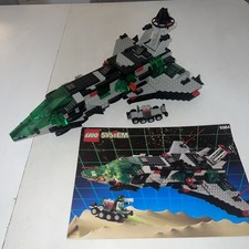 Vintage LEGO Space Police: Galactic Mediator (6984) with Manual - MISSING PARTS 