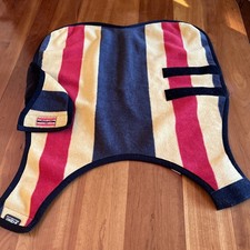 Horseware Ireland Rambo Deluxe Striped Dog Rug (Sweater/Jacket) Sz XL