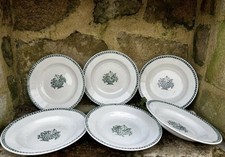 Lot de 6 Assiettes plates