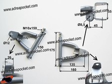 2 Bras articulés supports de